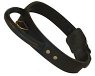 Latigo Leather Agitation Dog Collar With Handle for Debordeaux Latigo Leather Agitation Dog Collar With Handle for Debordeaux