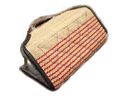 Dog bite developer cuff/cover made of jute with handle