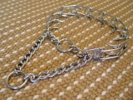 Dog pinch collar made in Germany- prong dog collar