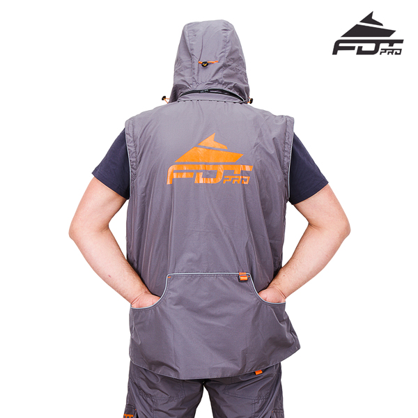 High Quality Dog Trainer Suit Grey Color from FDT Pro Wear