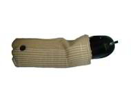 Puppy sleeve made of jute for young dog training
