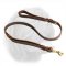 Leather Dogue de Bordeaux Leash With Extra Handle