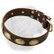 Fabulous Vintage Dogue de Bordeaux Leather Collar