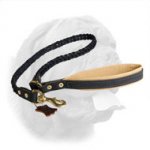 Braided Handcrafted Leather Dogue de Bordeaux Leash