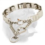 Dogue de Bordeaux Stainless Steel Neck Tech Prong Collar for Superb Control - 50155 010 (55) 19 inch (48 cm)