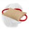 Dog Bite Pad Made of Jute with 3 Handles