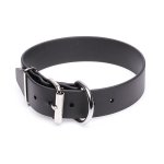 Extra Wide Black Biothane Dogue de Bordeaux Collar