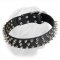 Leather Spiked Collar for Dogue de Bordeaux