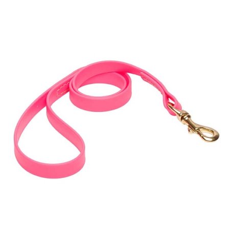 Pink Waterproof Dogue de Bordeaux Leash Made of Biothane