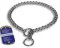 Dogue de Bordeaux Chrome-Plated Steel Choke Collar - 51012 (02) 1/9 inch (3.00 mm)