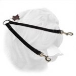 Practical Nylon Dogue de Bordeaux Coupler for Walking 2 Dogs