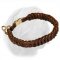 Braided Leather Dogue de Bordeaux Collar