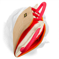 Durable Leather Covered Dogue de Bordeaux Bite Pad