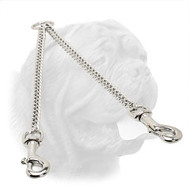 Splendid Chrome Plated Steel Coupler for Dogue de Bordeaux - 51984 075 02