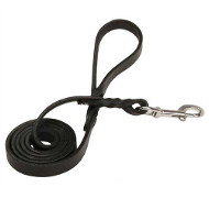 'Full Control' Braided Leather Dogue de Bordeaux Leash
