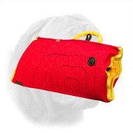 French Linen Puppy Bite Sleeve for Dogue de Bordeaux