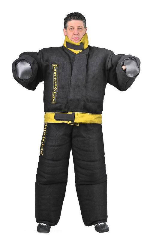 Body protection bite suit for police training