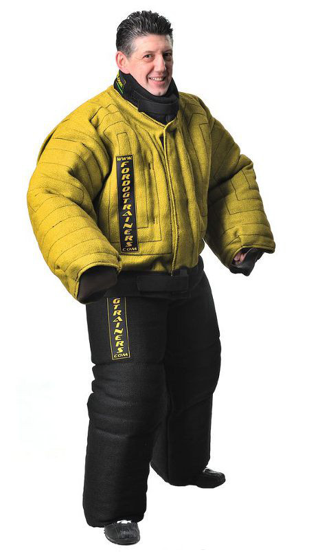 Extra strong body protection bite suit