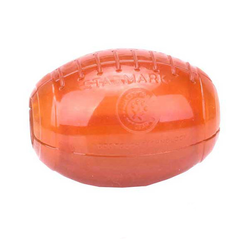 Dogue de Bordeaux rugby toy with inner compartment