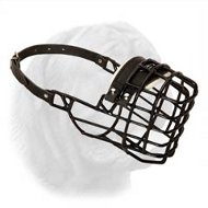 Black Rubber-Covered Antifreeze Winter Muzzle