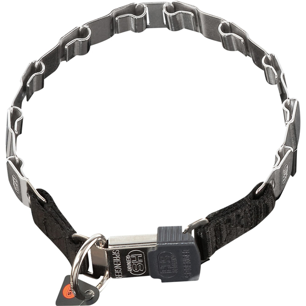 Neck tech collar with clicklock system