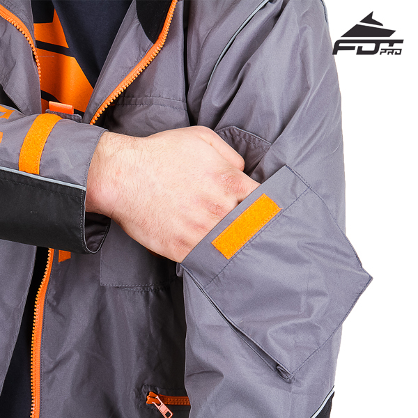 Strong Sleeve Pocket on FDT Professional Design Dog Training Jacket