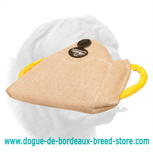 Dogue de Bordeaux Puppy Jute Bite Builder for Advanced Training