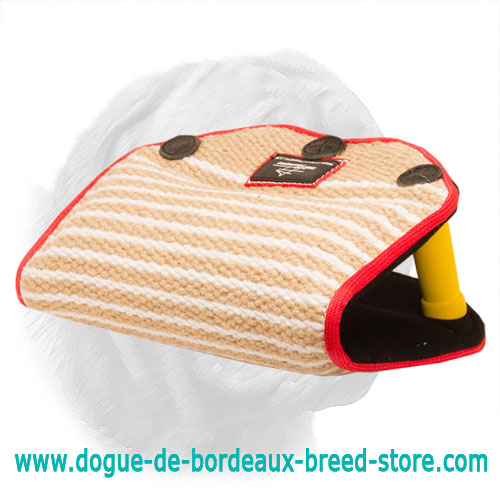 Jute Dogue de Bordeaux Bite Builder for Puppies and Young Dogs