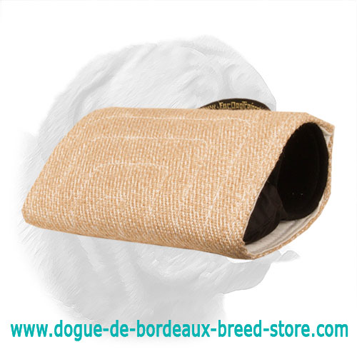 "Two-Fisted" Dogue de Bordeaux Jute Bite Builder for Advanced Training