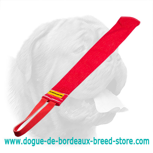 Superior Design French Linen Dogue de Bordeaux Bite Rag