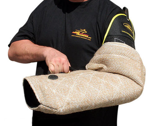 Premium Intermediate Jute Bite Sleeve for Dogue de Bordeaux
