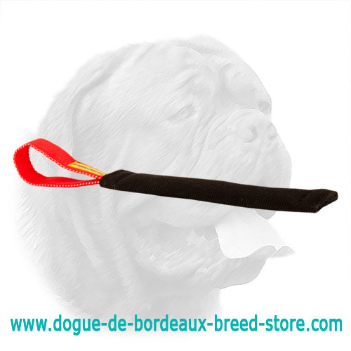 Refined Dogue de Bordeaux French Linen Bite Tug