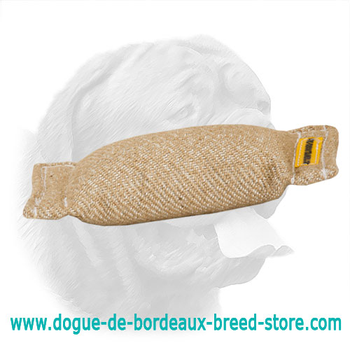Dogue de Bordeaux Puppy Jute Bite Tug Without Handles