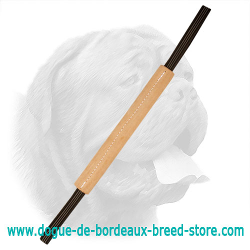 Pocket Size Dogue de Bordeaux Leather Bite Tug