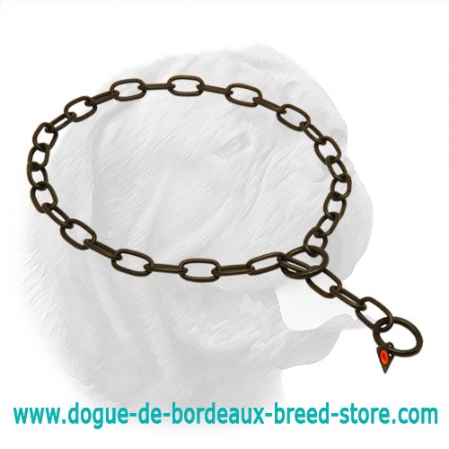 Excellently Designed Dogue de Bordeaux Black Steel Fur Saver - 51541 (57) 1/9 inch (3.00 mm)