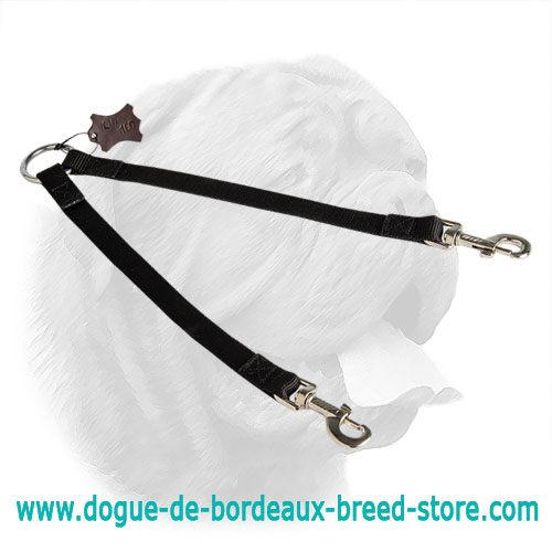 Practical Nylon Dogue de Bordeaux Coupler for Walking 2 Dogs - Click Image to Close