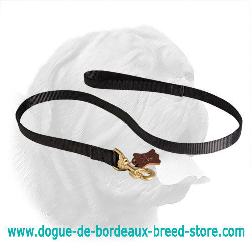 Police tracking Dogue de Bordeaux Leash
